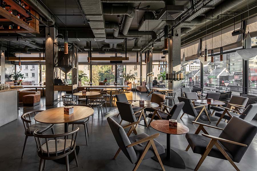Specialized Business Insurance - Interior Of Modern Cafe Restaurant In The City